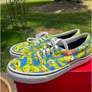 VANS Toy Story Alien Sneakers Size 13